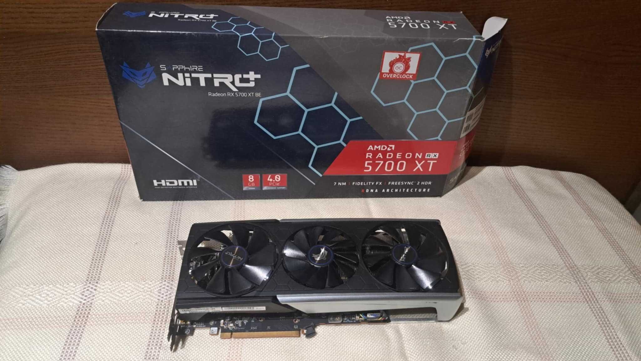 Sapphire Radeon RX 5700 XT NITRO+ BE 8GB GDDR6