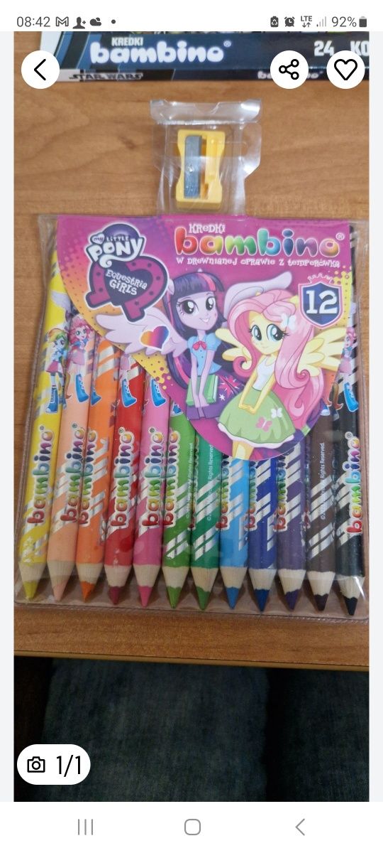 Kredki ołówkowe Pony