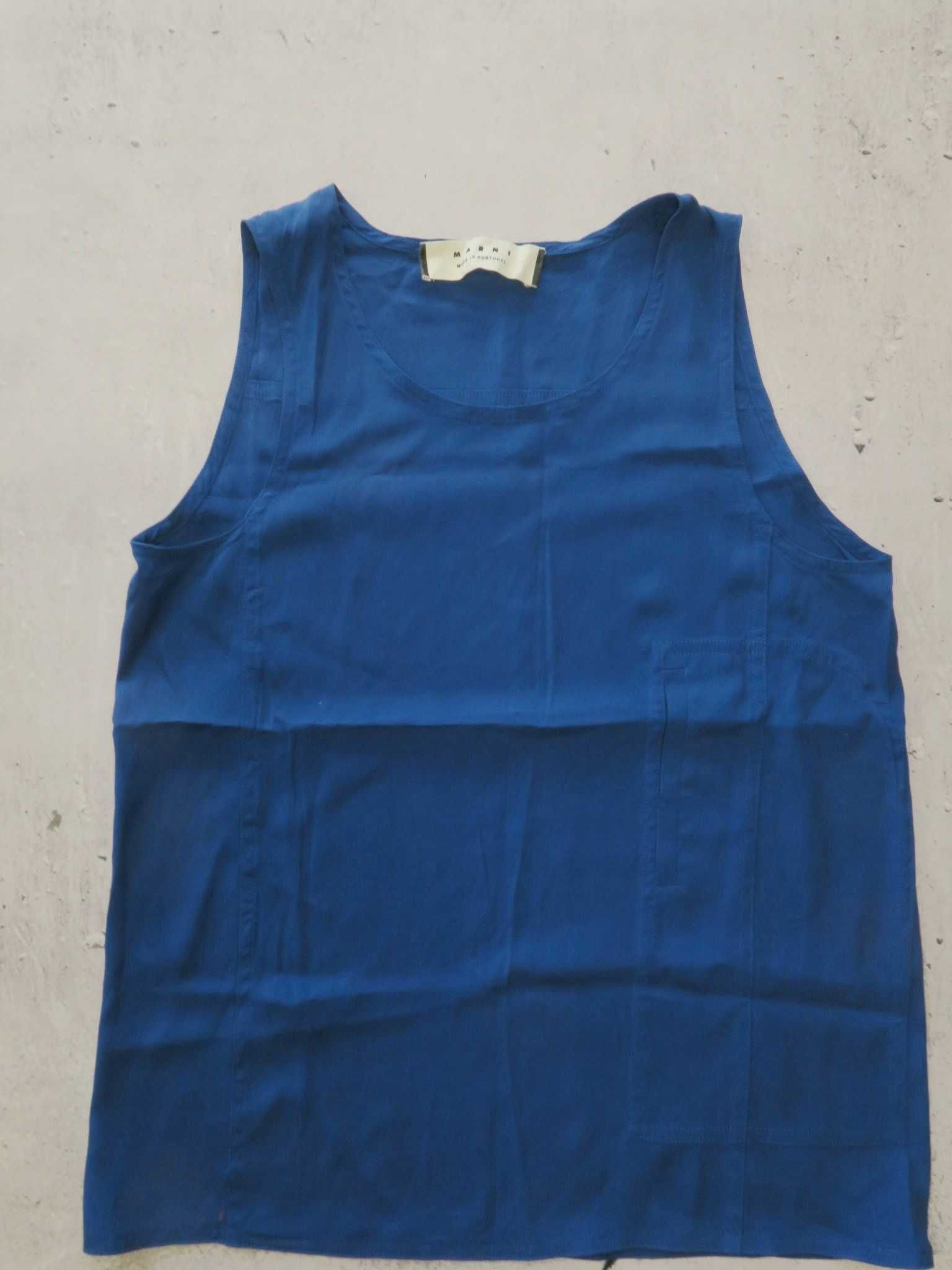 Marni elegancka bluzka z jedwabiem 40
