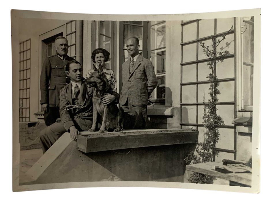 II RP: Fotografie Żołnierzy. Mundur odznaka 3 sztuki zestaw