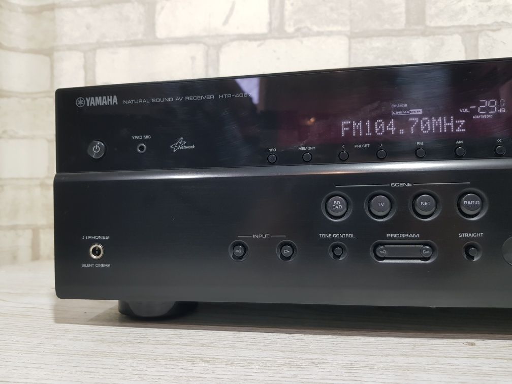 5.1 AV ресивер YAMAHA HTR-4067, *5x100 Вт,HDMI, USB, б/у з Німеччини