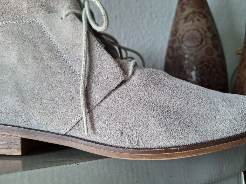 Catwalk  wiosenne botki zamszowe 41
