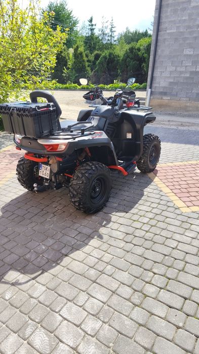 Quad segway snarler at6l 4x4 zarejestrownay 1 wlasciciel