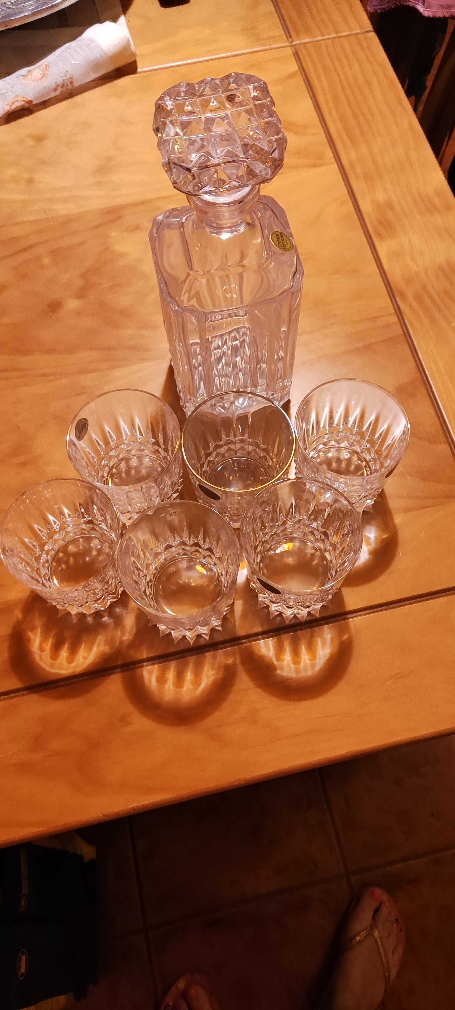 Conjunto copos cristal