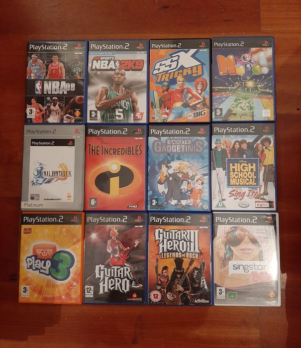 Jogos Playstation PS2 / PS3 / PS4/ WII