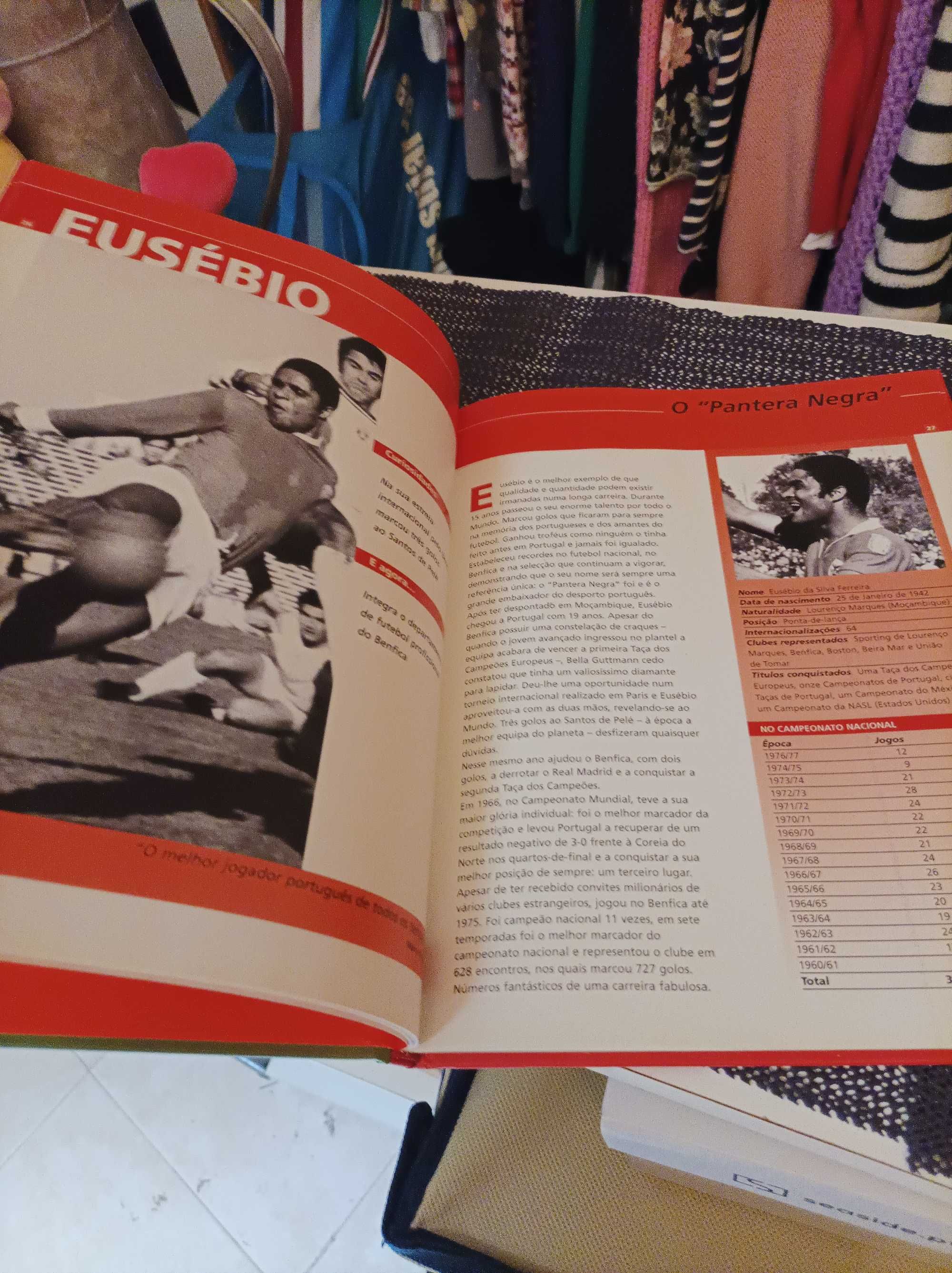 Livro Craques do Benfica