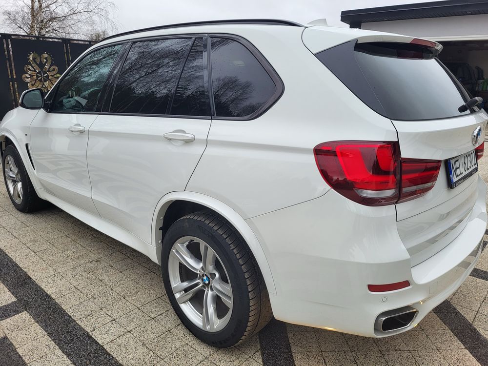 Bmw X5 M pakiet biała bezwypadkowa Salon PL  Mozliwosc wymiany 3.0d