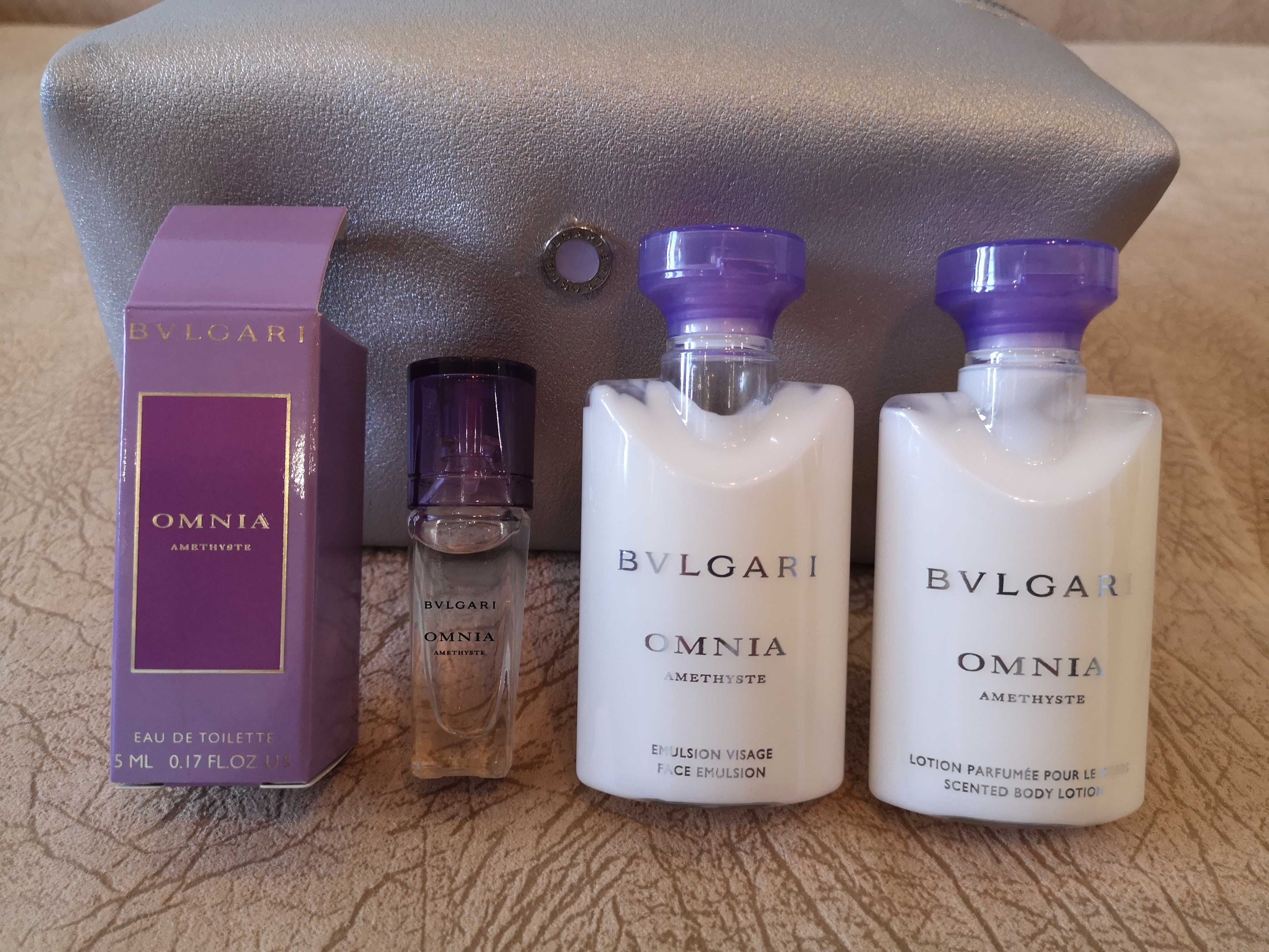 BVLGARI AQVA OMNIA AMETHYSTE духи парфуми косметичка лосьон туалетная