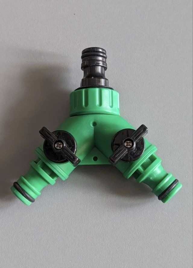 2 Conectores de mangueira de 2 vias