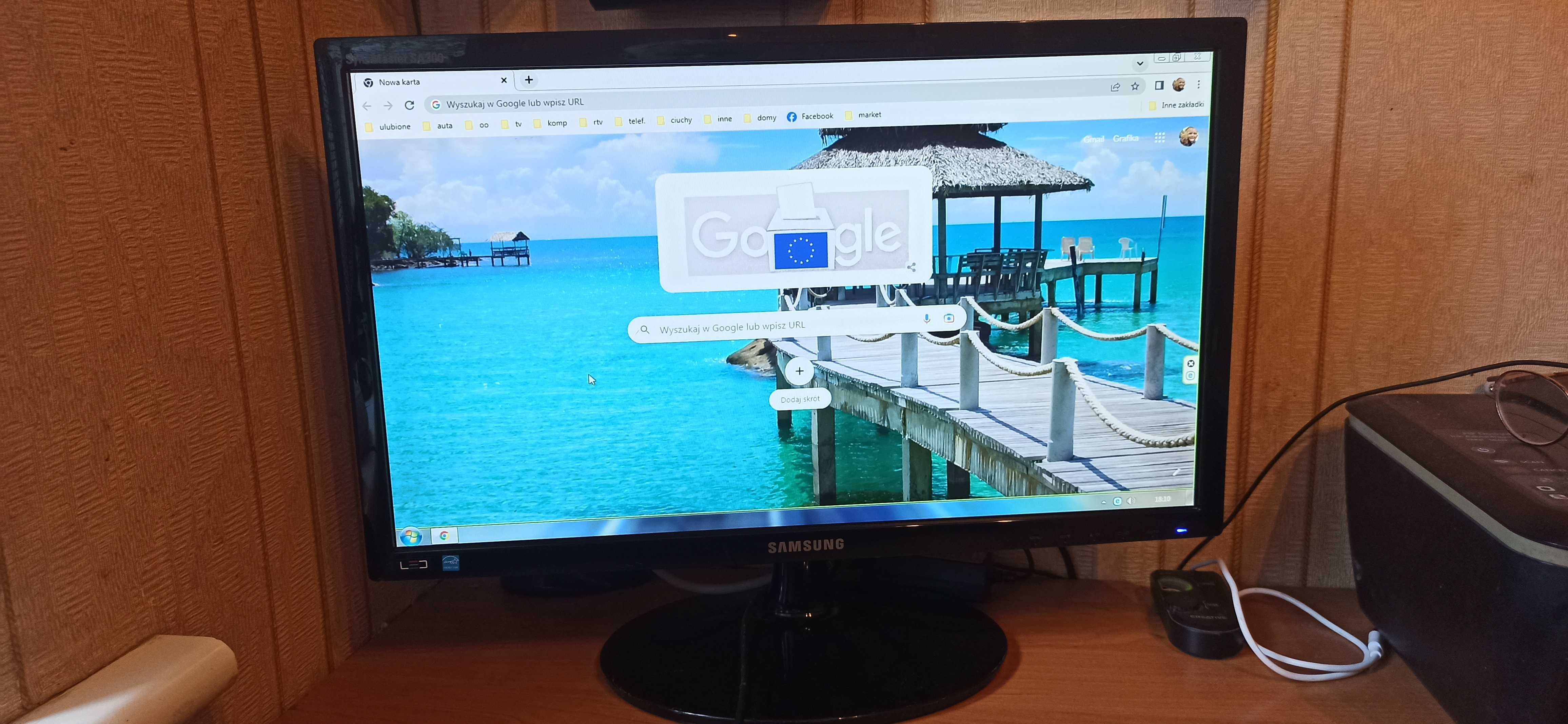 monitor LCD Samsung B1930 kpl