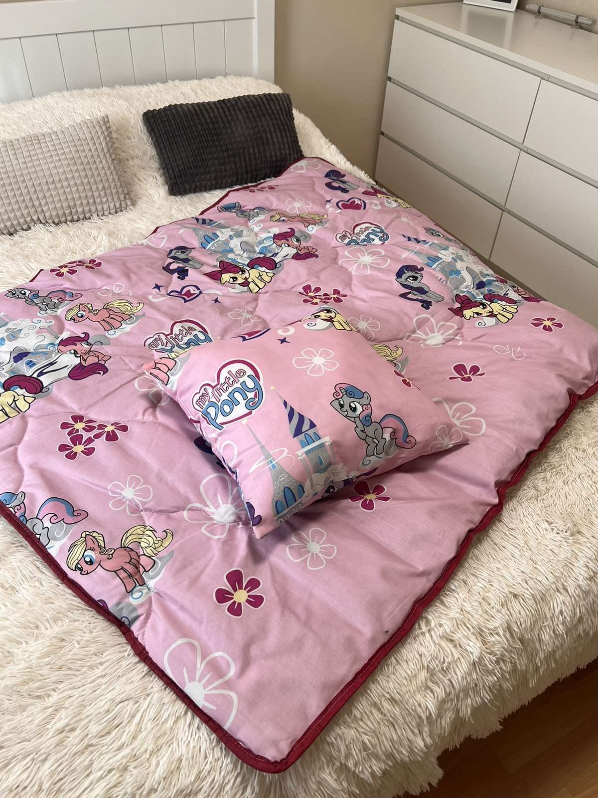 Детский комплект одеяло с подушкой