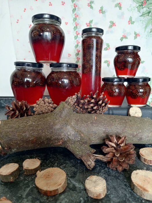 Варення з молодих соснових шишок.продам варенье из шишек