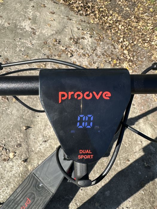 Електросамокат PROOVE Dual Sport App Black/Red 2025 р.