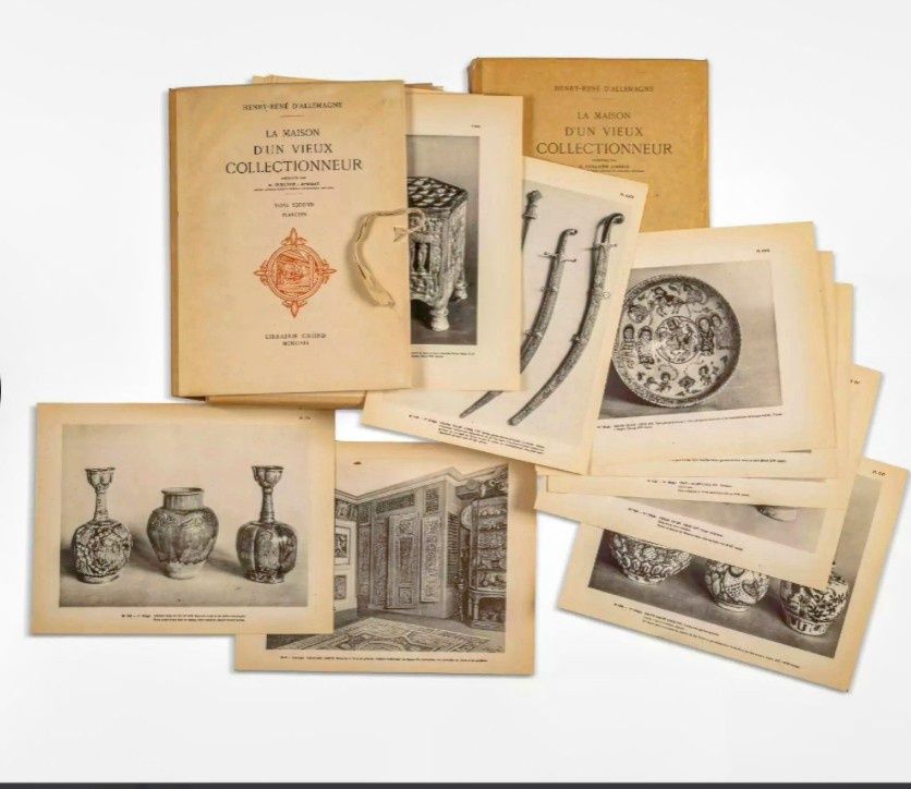 Raríssimo Livro La maison d'un vieux collectionneur