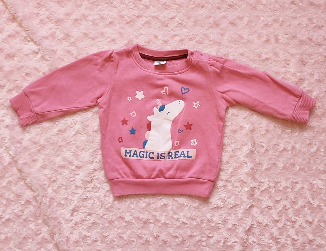 Bluza z jednorożcem r.80