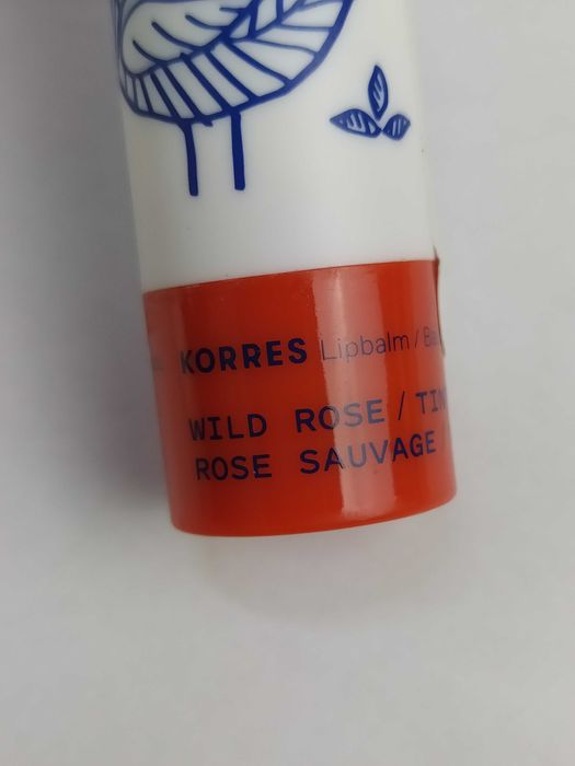 Korres balsam do ust Wild Rose Tinted 4,5g nawilżenie