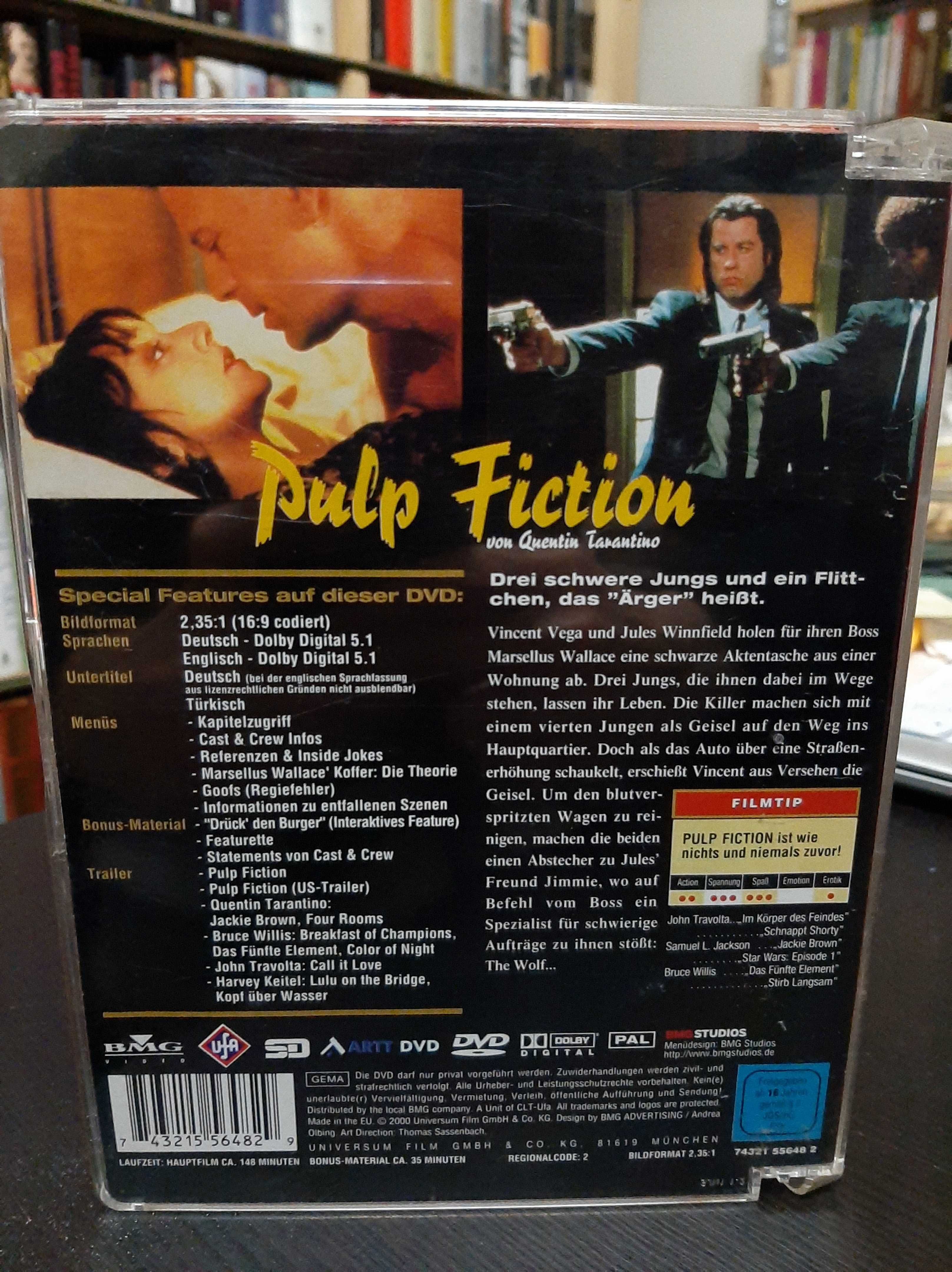 Pulp Fiction - Quentin Tarantino - DVD