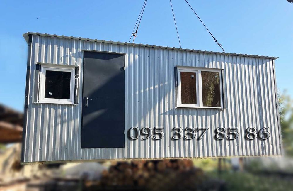 Вагончик, прорабська, дачний домік, хоз блок, Доставка по Україні