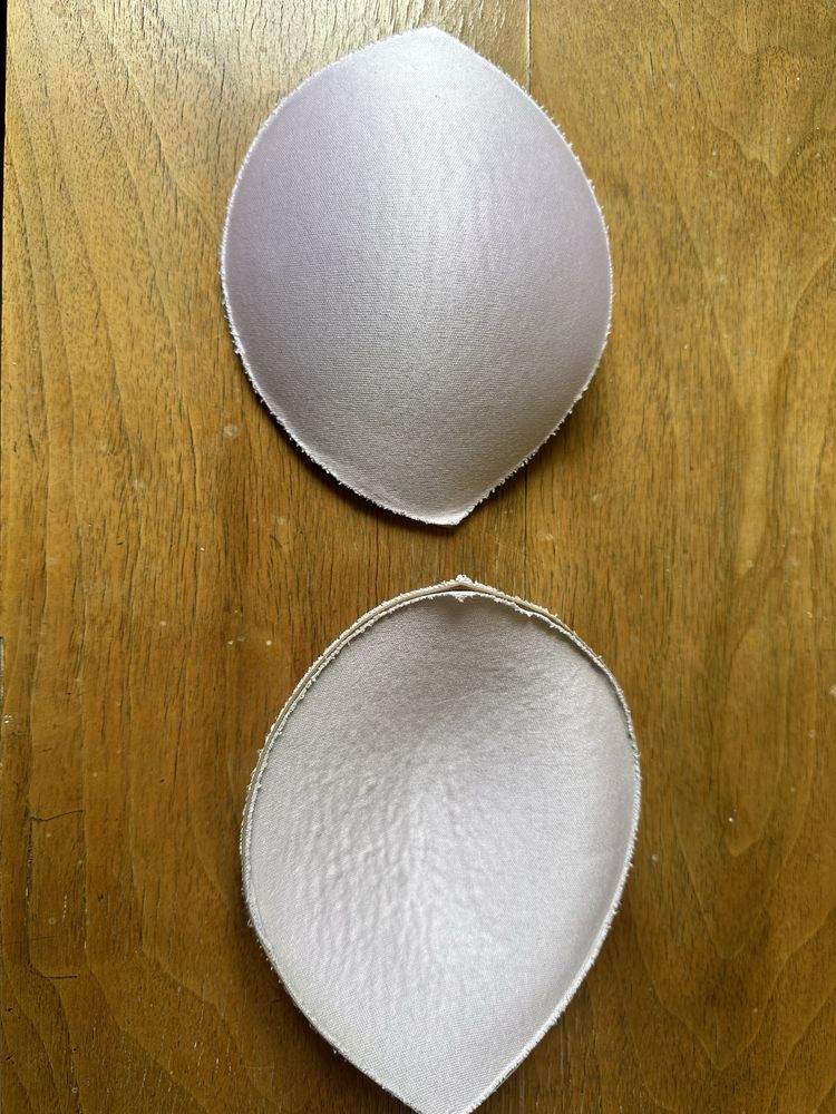 Wkładki push up puder róż