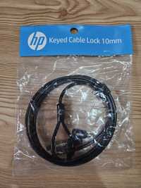 Hp keyed cable lock 10mm linka zabezpieczająca
