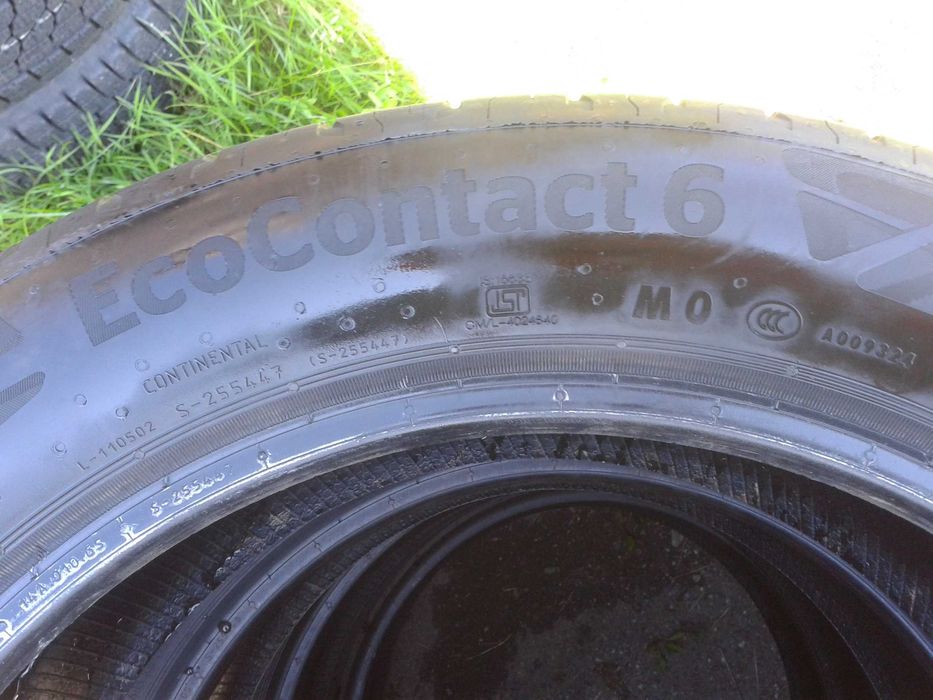 opony r17 continent 205 55 jak nowe 23rok ecocontact 6 mielec kpl 4szt