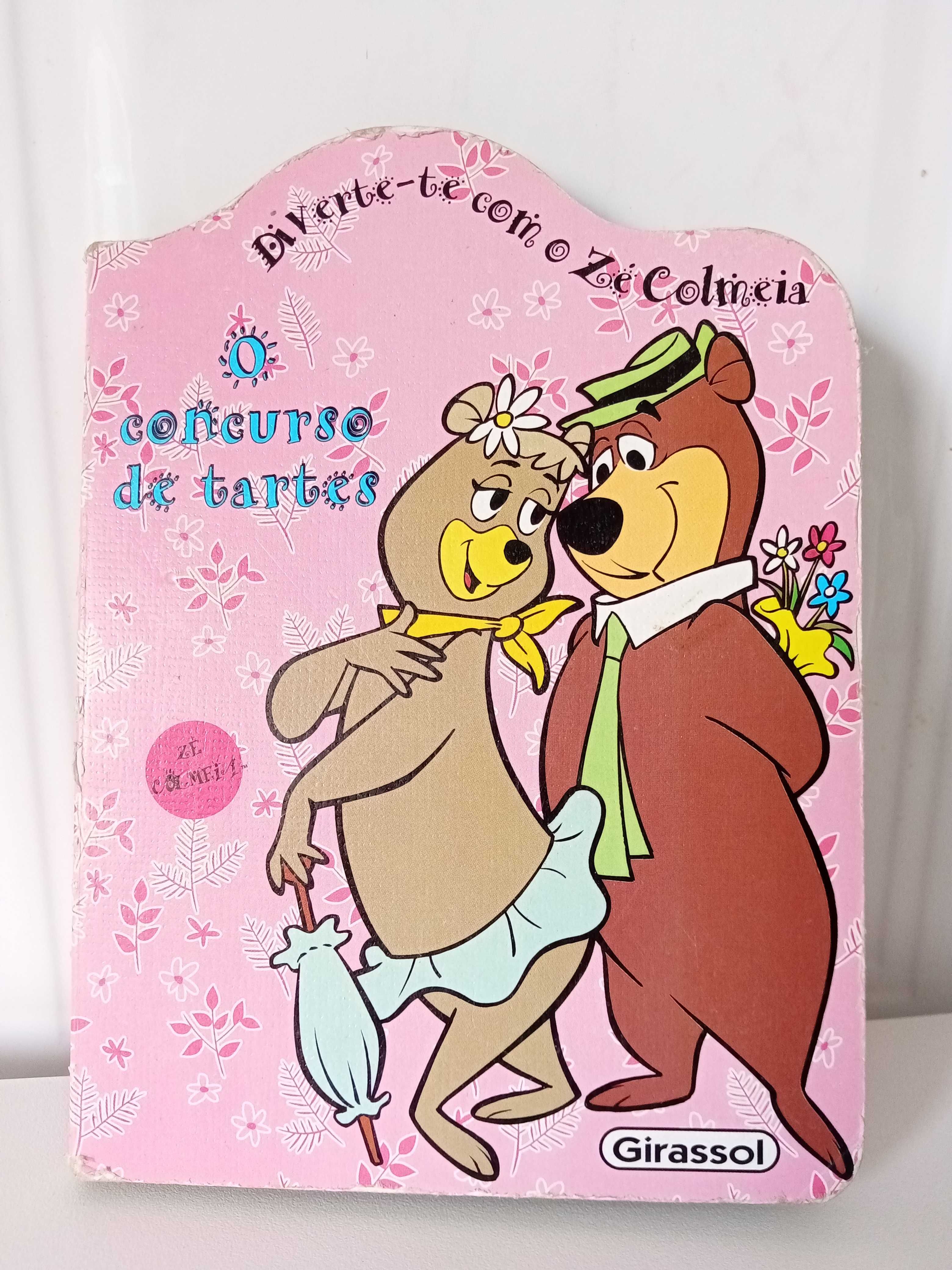 Livro para crianças do Zé Colmeia