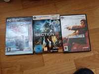 3 jogos para PC section8/happy feet/stranglehold