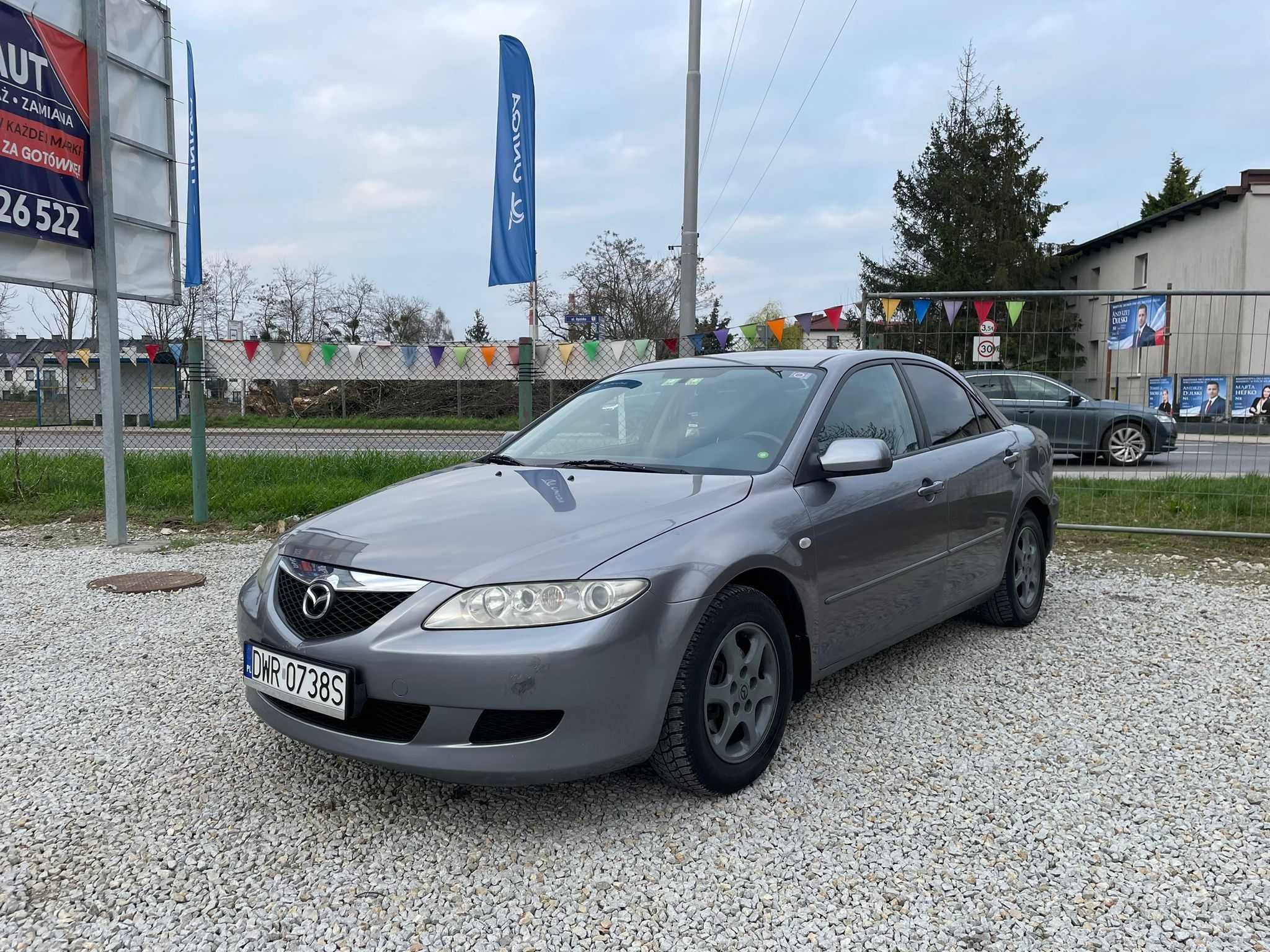 Mazda 6 1.8 b + LPG • EKONOMICZNA • ALUFELGI • Zamiana