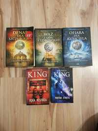Zestaw książek Stephen King Aleksander R. Michalak