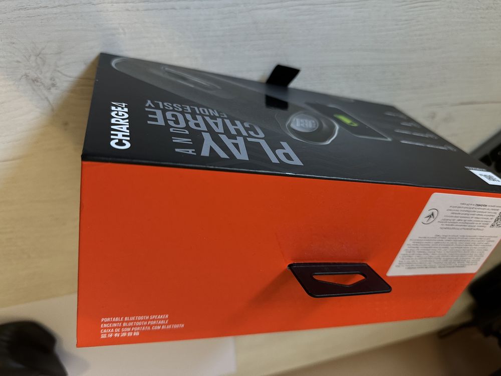 Акустична система JBL Charge 4 Midnight Black (JBLCHARGE4BLK)