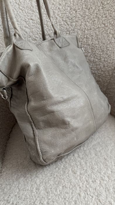 Сумка шопер шкіряна