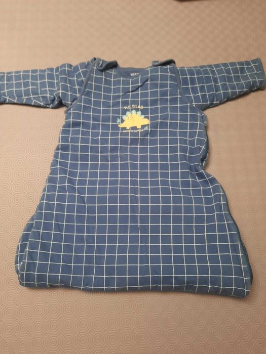 Saco de dormir azul marinho