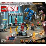 Конструктор LEGO Marvel 76315 Лабораторія Залізної Людини (384 Деталі)