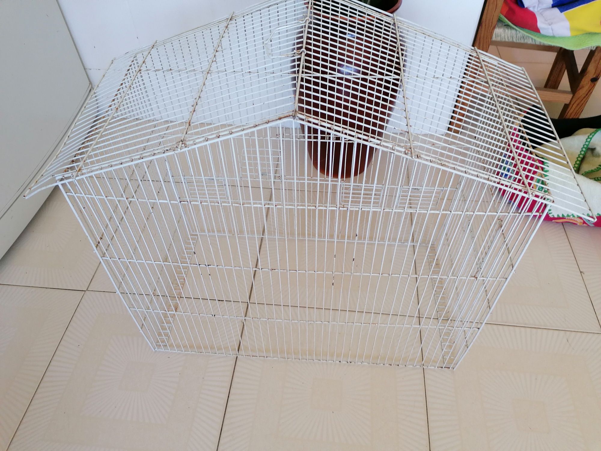 Gaiola PVC castanha
