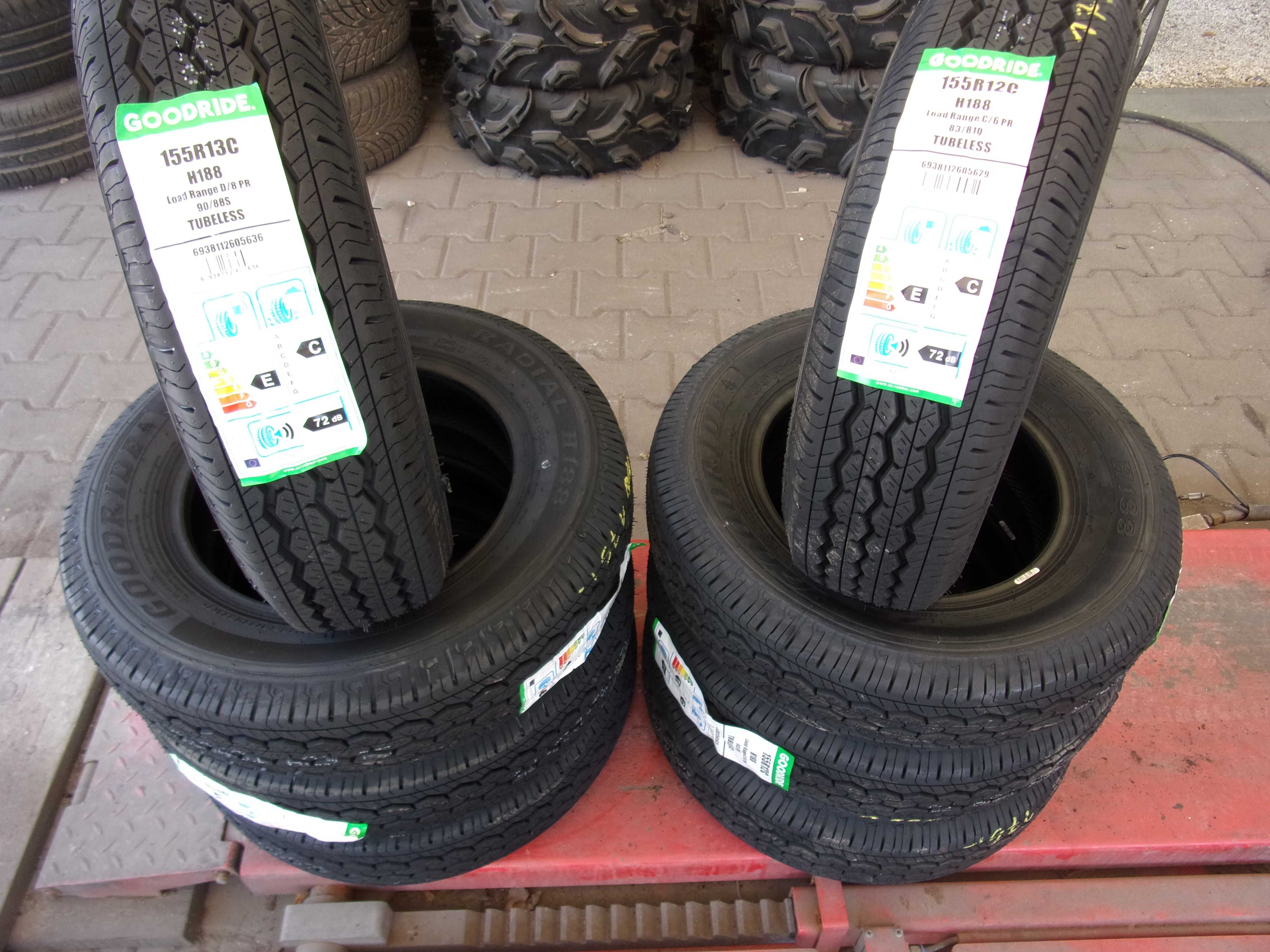 Nowe opony letnie 155/80/13c 155r13c Goodride