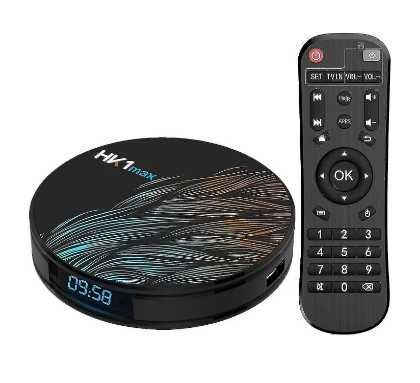 Smart tv box HK1 max odtwarzacz Android przystawka 4/64GB