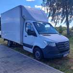Mercedas-Benz sprinter 314 kontener izoterma W907 faktura Vat