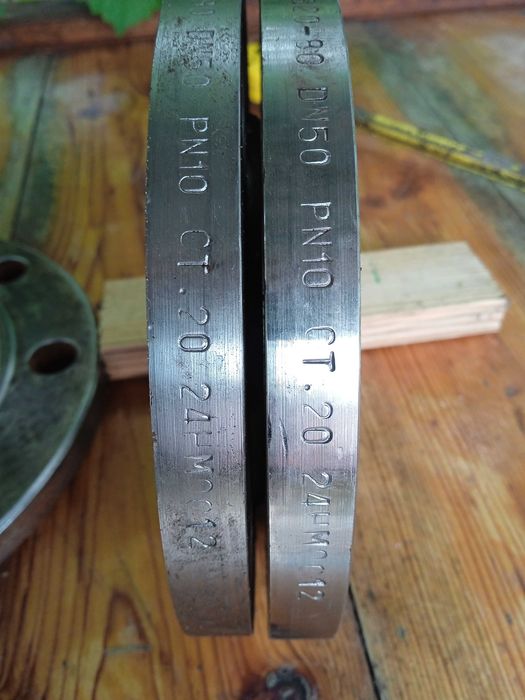 Фланці сталеві DN 50, DN 100, DN 200, DN 250. Нові.