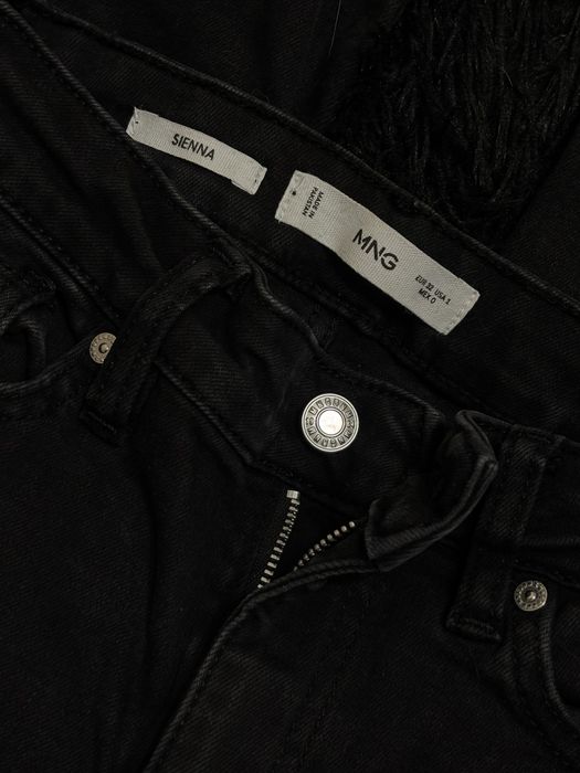 Джинси кльош mango sienna 32 чорні