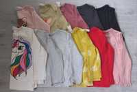 H&M Zestaw bluzek z długim rękawem 110 116 bluzka długi rękaw koszulka