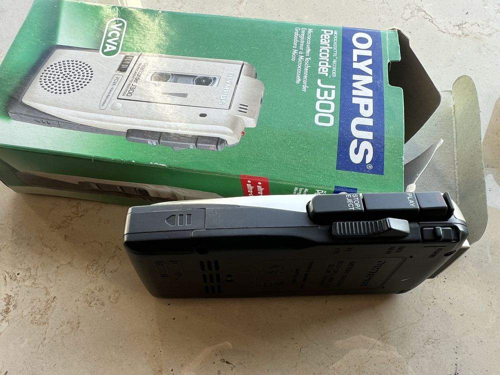 Gravador OLYMPUS PearlCorder J300 | Incl. Caixa