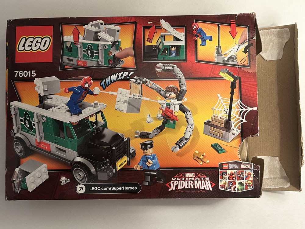 Lego Super Heroes 76015 DOC OCT Napad ciężarówką