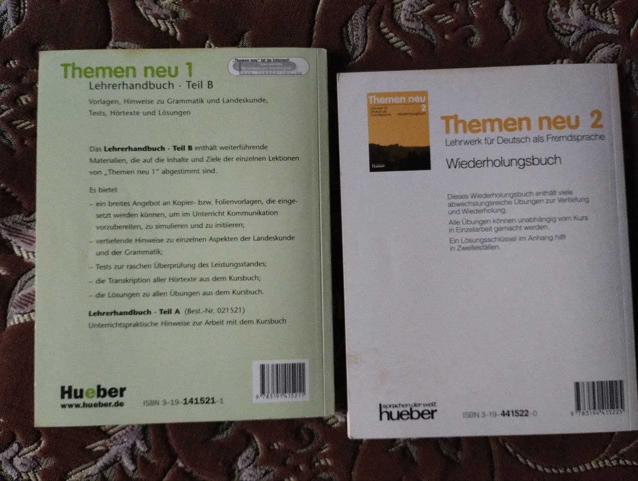 hueber. themen neu. lehrerhandbuch. немецкий язык