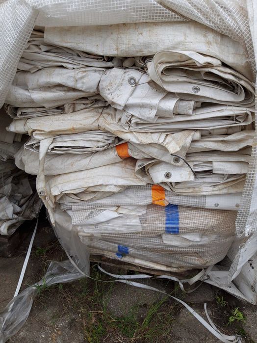 Plandeka na rusztowanie używane