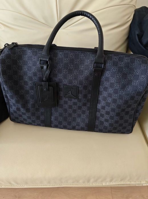 Дорожня сумка Air Jordan Monogram Duffle Bag чорна ОРИГІНАЛ