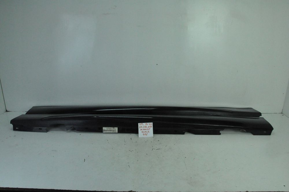 Bmw E81 E82 E88 Listwa Progowa Lewa Prawa M-Pakiet Black 475 Kpl 46