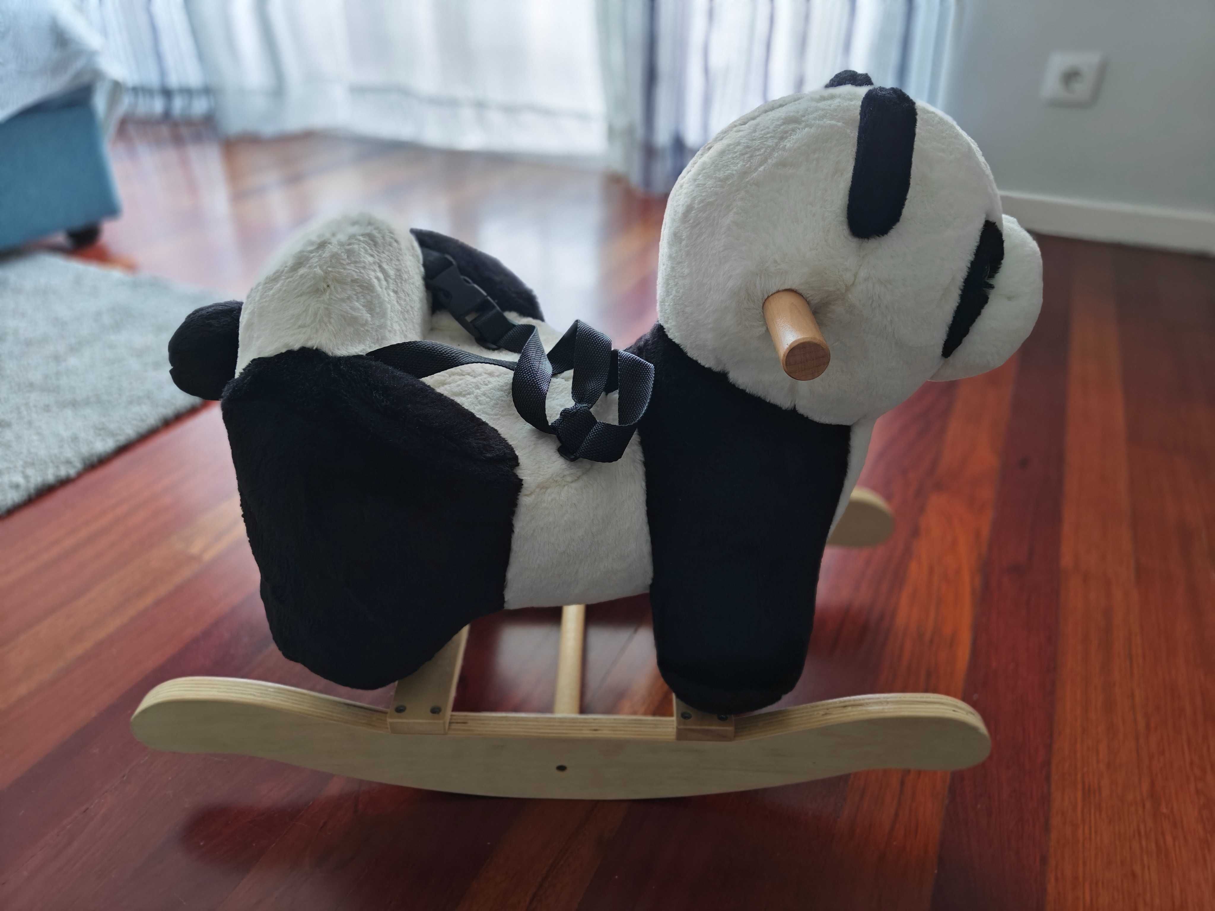 panda baloiço criança