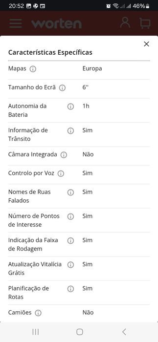 GPS TOM TOM go essencial