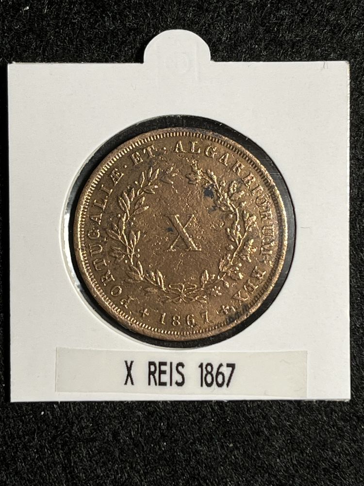X Reis 1867 - (Cobre)