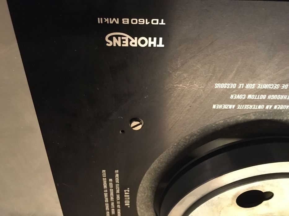 Thorens 160 B Mk2 gira-discos